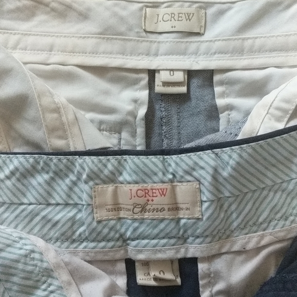 J. Crew Cotton Chino Shorts (lot / bundle) - Picture 3 of 3